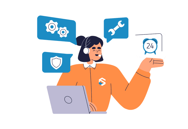 Illustration of quick response and client communication